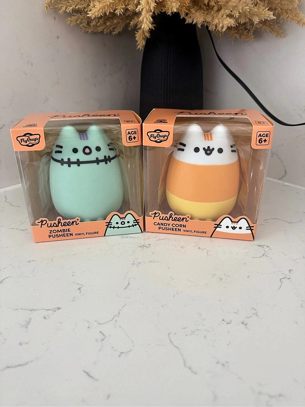 Pusheen Zombie Pusheen and Candy Corn Pusheen Plush Figure Set NWT